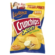 Chipsy - Crunchips X-Cut Chipsy ziemniaczane o smaku ser-cebula 200 g - miniaturka - grafika 1