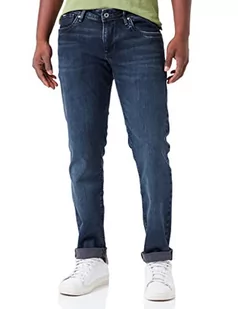 Pepe Jeans spodnie męskie hatch, czarny (Denim-vr1), 36W / 30L - Spodnie męskie - miniaturka - grafika 1