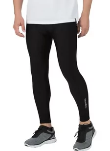 Trigema Męskie legginsy sportowe, czarny (schwarz 008), M - Legginsy - miniaturka - grafika 1