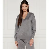 Swetry damskie - Joop! Wełniany sweter Loose fit - miniaturka - grafika 1