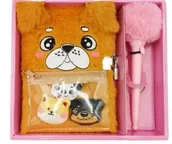 Zabawki kreatywne - Pamiętnik z długopisem Piesek STnux - miniaturka - grafika 1