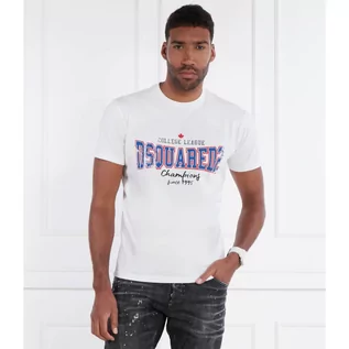 Koszulki męskie - Dsquared2 T-shirt | Regular Fit - grafika 1