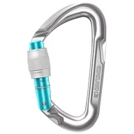 Sprzęt wspinaczkowy - Karabinek wspinaczkowy EDELRID Pure Screw III silver - miniaturka - grafika 1