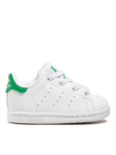 adidas Sneakersy Stan Smith El I FX7528 Biały - Buty dla dziewczynek - miniaturka - grafika 1