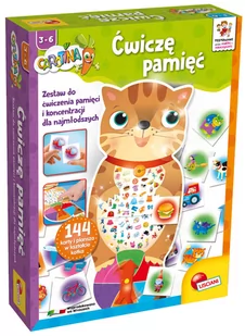 Lisciani Giochi Carotina Ćwiczę pamięć 304-PL57511 - Gry planszowe - miniaturka - grafika 2
