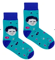 Skarpetki męskie - Love Poland Design, Skarpetki Maria Skłodowska-Curie Głowa, roz. 42-46 - miniaturka - grafika 1
