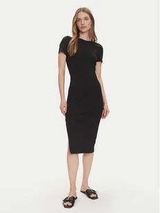 ONLY Sukienka codzienna Belfast 15348755 Czarny Slim Fit - Sukienki - miniaturka - grafika 1