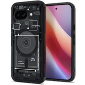 Etui i futerały do telefonów - Etui SPIGEN Ultra Hybrid Mag MagSafe do Google Pixel 9a Zero One Czarny - miniaturka - grafika 1