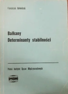 Bałkany Determinanty stabilności - Przewodniki - miniaturka - grafika 1