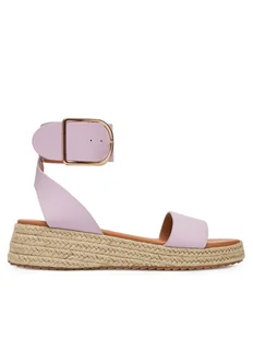 DeeZee Espadryle QS276-1 Fioletowy - Espadryle damskie - miniaturka - grafika 1