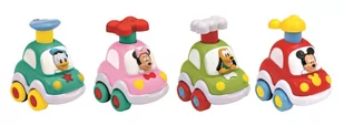 Clementoni, Disney Samochodziki Press And Go! - Zabawki interaktywne dla dzieci - miniaturka - grafika 1