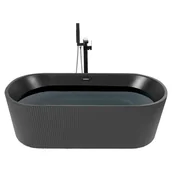 Wanny - Wanna wolnostojąca 169 cm x 80 cm czarna GOCTA - miniaturka - grafika 1
