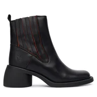 Botki damskie - Botki Fly London Hailfly P145310001 Czarny - miniaturka - grafika 1