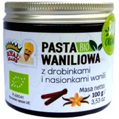 Desery dla dzieci - PASTA WANILIOWA BIO 100 g - ROYAL BRAND - miniaturka - grafika 1