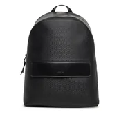 Plecaki - Plecak Calvin Klein Ck Sleek 2G Round Bp Mono K50K512959 Czarny - miniaturka - grafika 1