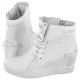 Botki damskie - Sneakersy Białe B3519/NS-I81-000-000-B88 (CI252-c) Carinii - miniaturka - grafika 1