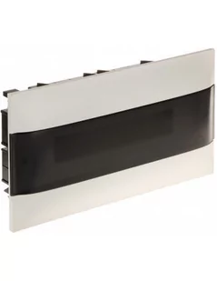 Legrand ROZDZIELNICA-WNĘKOWA-PRACTIBOX-S-1X18-Z-DRZWIAMI-PRZEZROCZYSTYMI-DO-ŚCIAN-PEŁNYCH 137376 - Rozdzielnie elektryczne - miniaturka - grafika 1