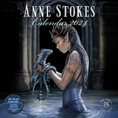 Kalendarze - Anne Stokes Kalendarz 2024 Ścienny - miniaturka - grafika 1