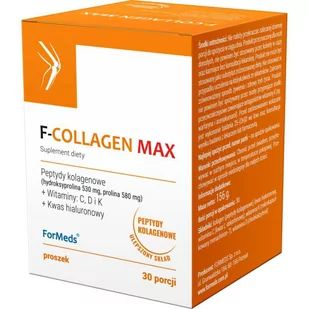 Formeds F-Collagen Max kości stawy mięśnie 30 szt. (5903148629780) - Suplementy naturalne - miniaturka - grafika 1