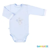 Body dla niemowląt - BODY NEWBORN REGL DŁ NIEBIESKI Ewa Klucze - BODY NEWBORN REGL DŁ NIEBIESKI 050 - miniaturka - grafika 1