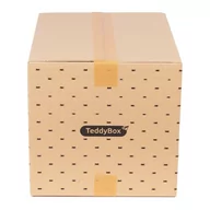 Pudła i pojemniki do przechowywania - Zestaw 2 beżowych pudełek do przechowywania Compactor Teddy, 42 x 30 cm - miniaturka - grafika 1