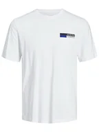 Koszulki męskie - Jack & Jones Koszulka w kolorze białym - miniaturka - grafika 1