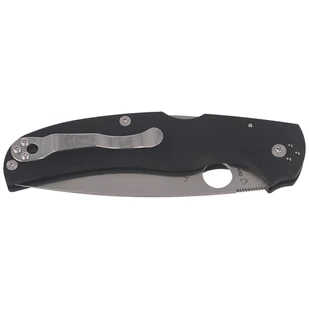 Nóż składany Spyderco Native Chief G10 Black, Satin Plain CPM S30V by Sal, Eric Glesser (C244GP) - Noże - miniaturka - grafika 6