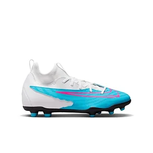 Nike Jr Phantom Gx Club DF Fg/MG, Trampki dla dzieci i młodzieży, Niebieski Baltic Blue Pink Blast White Laser Niebieski, 35 EU - Moda i Uroda OUTLET - miniaturka - grafika 1