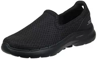 Trampki męskie - Skechers Męskie trampki Go Walk 6 Motley, Czarny, 45.5 EU - miniaturka - grafika 1