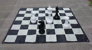 Szachownica Nylonowa Do Szachów Ogrodowych O Polu 20Cm - Gry planszowe - miniaturka - grafika 1