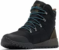 Śniegowce damskie - Columbia Fairbanks Omni-Heat męskie śniegowce, Czarny Black X Cordovan, 44.5 eu - miniaturka - grafika 1