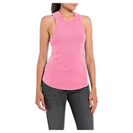 Koszulki i topy damskie - Replay Damska koszulka na ramiączkach W3003, 307 Candy PINK, XS, 307 Candy Pink, XS - miniaturka - grafika 1