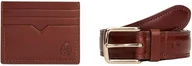 Paski - Tommy Hilfiger Męski pasek TH Crest i uchwyt CC AM0AM13934 opakowanie upominkowe, brązowy (zimowy koniak), 95, Brązowy (zimowy koniak), 95 - miniaturka - grafika 1