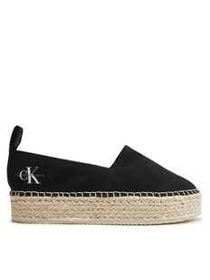 Calvin Klein Jeans Espadryle Platform Espadrille Ml Btw YW0YW01378 Czarny - Espadryle damskie - miniaturka - grafika 1