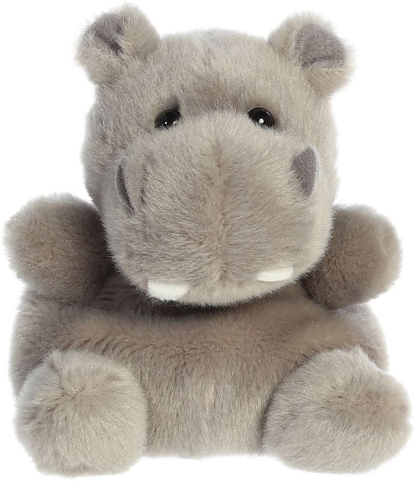 AURORA Palm Pals plush toy Hippo, 12 cm