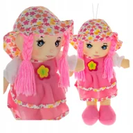 Lalki dla dziewczynek - LALKA SZMACIANA INTERAKTYWNA MIĘKKA PRZYTULANKA MÓWI ŚPIEWA PO POLSKU 23 cm - miniaturka - grafika 1