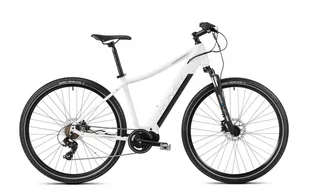 Rower elektryczny ROMET ORKAN MM 1 D 2023 biało-srebrny, 18, 28, bmz conger 480 wh, uniwersalny - Rowery elektryczne - miniaturka - grafika 1