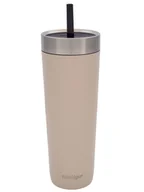 Kubki termiczne - Kubek termiczny ze słomką Luxe Tumbler 720ml - Brown Sugar - miniaturka - grafika 1