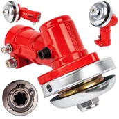 Akcesoria do urządzeń ogrodniczych - Głowica przekładnia kątowa 7 frezów 28mm do kosy spalinowej - miniaturka - grafika 1