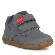 Buty dla chłopców - Półbuty Geox B Macchia Boy B164NC 03285 C9004 Anthracite - miniaturka - grafika 1