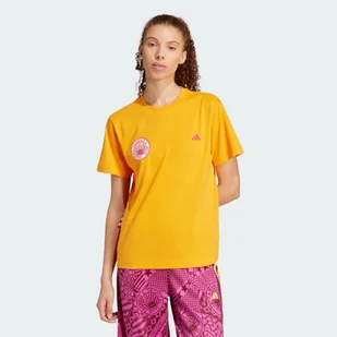 Koszulka adidas x FARM Graphic - Koszulki sportowe damskie - miniaturka - grafika 1