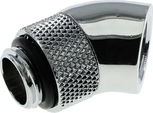 Barrow Barrow Adapter 45 Grad G1/4 Zoll AG auf G1/4 Zoll IG - drehbar, silber - Chłodzenie wodne - miniaturka - grafika 1