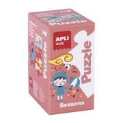Puzzle - Apli Kids Puzzle dla dzieci Kids - Pory roku 3+ - miniaturka - grafika 1