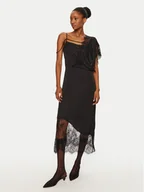 Sukienki - Munthe Sukienka koktajlowa 244131424444 Czarny Slim Fit - miniaturka - grafika 1