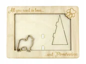 Ramki na zdjęcia - Szpic miniaturowy Pomeranian ramka na zdjęcie - miniaturka - grafika 1