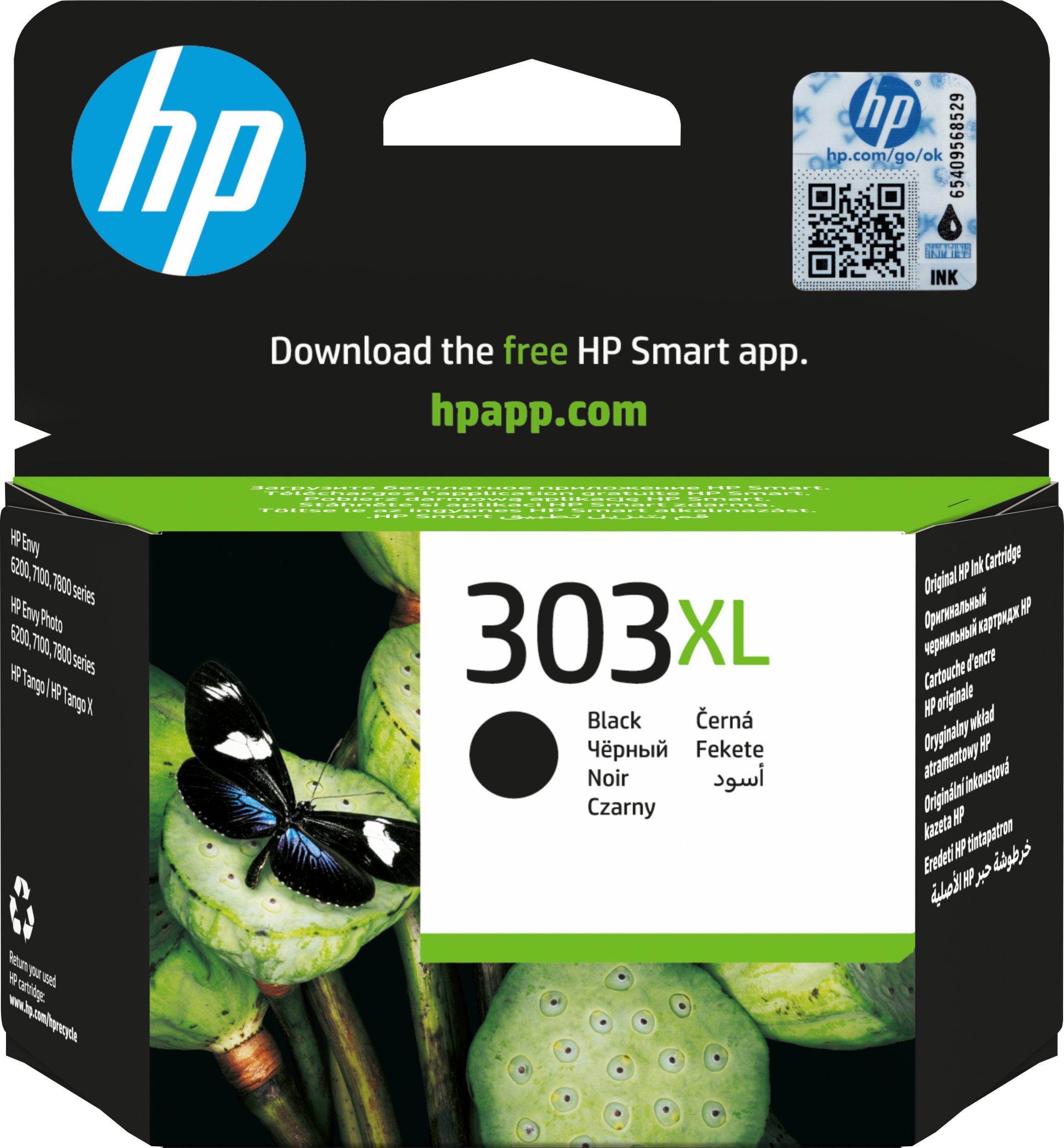 Tusz HP HP/InkHP 303XL High Yield BK Original In T6N04AE#LS1