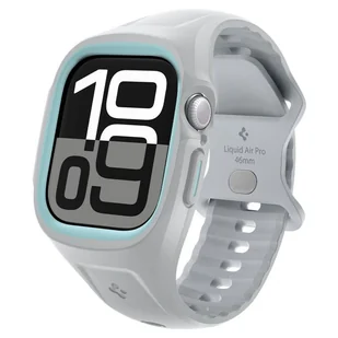 Spigen Liquid Air Pro - Pasek z obudową do Apple Watch 10 46 mm (Grey) - Akcesoria do smartwatchy - miniaturka - grafika 1