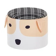Taborety i hokery - Beliani Pufa dla dzieci ze schowkiem wielokolorowa WILSON - miniaturka - grafika 1