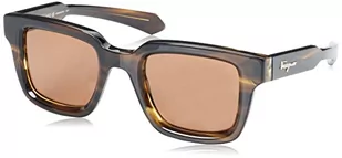 FERRAGAMO SF1060S Okulary, Green Tortoise/Ivory, 55 damskie, Green Tortoise/Ivory, 55 - Okulary przeciwsłoneczne - miniaturka - grafika 1