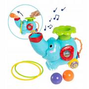 Zabawki interaktywne dla dzieci - Smiki, Strzelający słonik, zabawka interaktywna - miniaturka - grafika 1